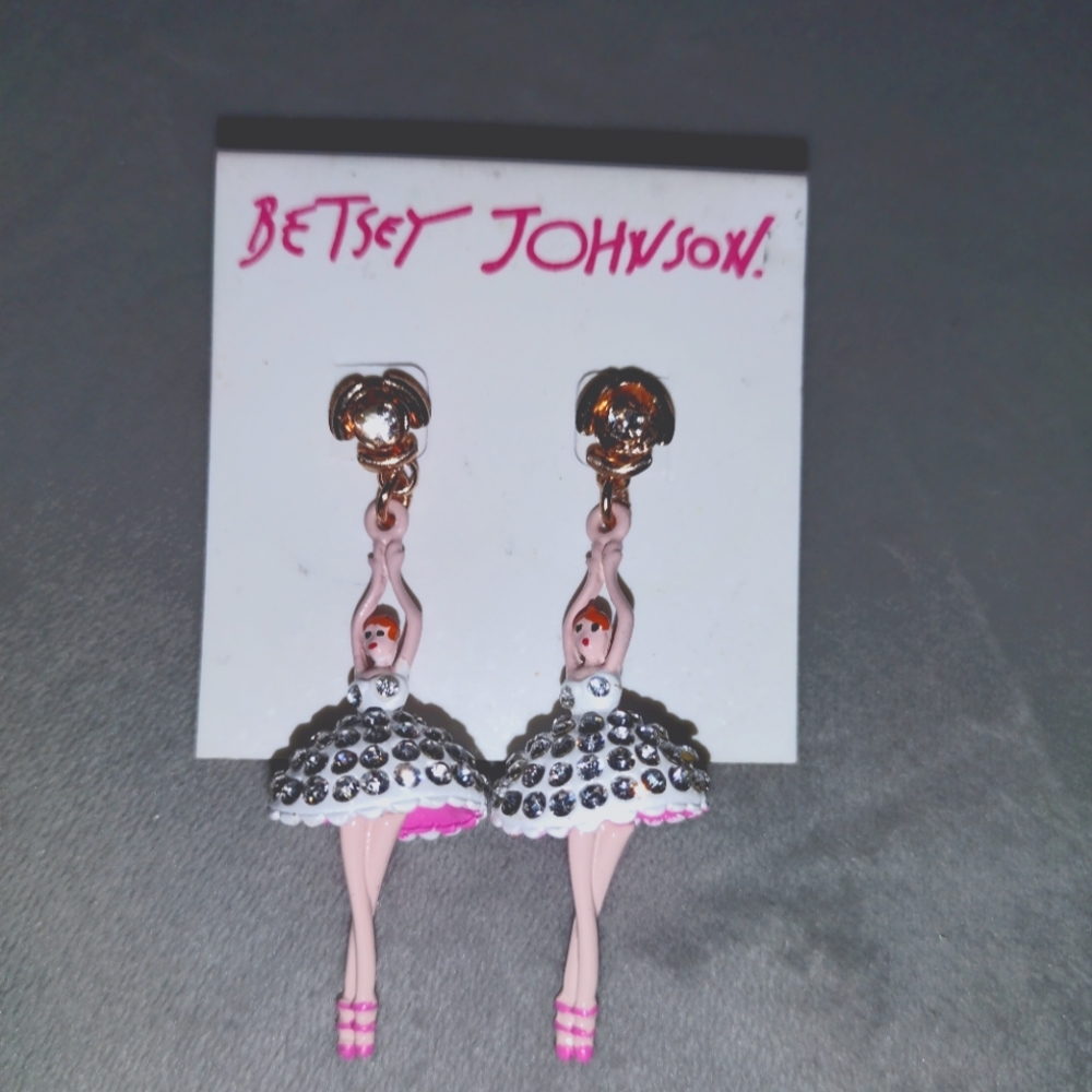 Betsey Johnson earrings